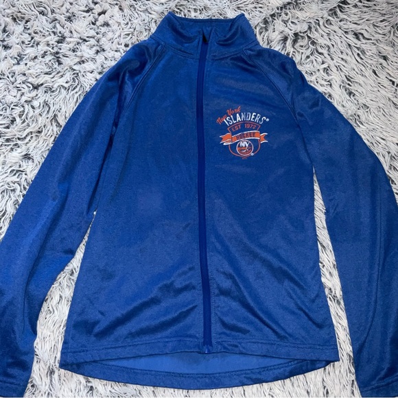Official NY Islanders zipper sweater Size S - Picture 1 of 2